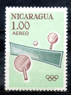 Nicaragua 1963 -  Tennis Tavolo Table Tennis  MNH ** - Nicaragua