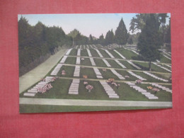 Hand Colored  Moravian Graveyard  North Carolina > Winston Salem   Ref 4486 - Winston Salem