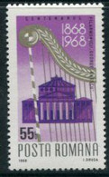 ROMANIA 1968 Philharmonic Orchestra Centenary MNH / **.   Michel 2713 - Nuevos