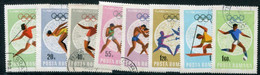 ROMANIA 1968 Mexico Olympic Games Set Used   Michel 2697-704 - Usado