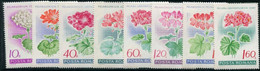 ROMANIA 1968 Pellargonia Set MNH / **   Michel 2686-93 - Nuovi