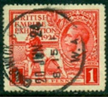 -1924-"British Empire Exhibition" (o) - Used Stamps
