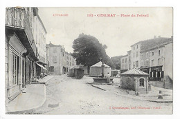 CUNLHAT   (cpa 63)  LPlace Du Foirail -  L 1 - Cunlhat