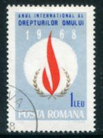 ROMANIA 1968 Human Rights Year Used.  Michel 2674 - Gebraucht