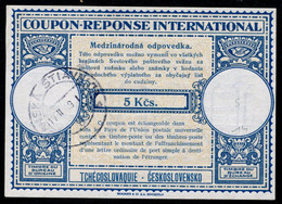 TCHÉCOSLOVAQUIE  International Reply Coupon / Coupon Réponse International - Non Classés