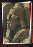 CPM Egypte Temple Abou Simbel Carnet  Dépliant 18  Cartes Complet - Temples D'Abou Simbel