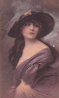 ILLUSTRATEUR PORTRAIT FEMME -GRAND CHAPEAU  -meissner & Buch Série 2601 (lot Pat 129 ) - 1900-1949