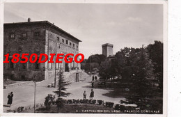 CASTIGLION DEL LAGO - PALAZZO COMUNALE F/GRANDE VIAGGIATA1938?  ANIMATA - Perugia