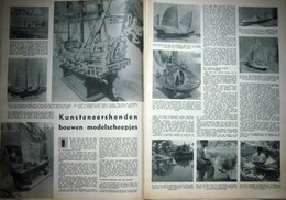 Kunstenaars Bouwen Scheepsmodellen (20.10.1955) Scheepsvaart. Heyst - De Panne - Autres & Non Classés