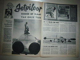 Jetpiloot, Ridder Of Slaaf. Luchtvaart, Vliegtuig, Piloot, (20.10.1955) - Altri & Non Classificati