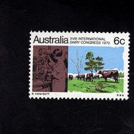 1130016292 1970 SCOTT  488  (XX)  POSTFRIS MINT NEVER HINGED POSTFRISCH EINWANDFREI - 18th INTL DAIRY CONGRESS SYDNEY - Autres & Non Classés