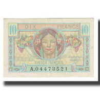 France, 10 Francs, 1947 French Treasury, 1947, SUP, Fayette:VF30.1, KM:M7a - 1947 Trésor Français