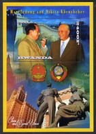 2013 Mao Tse-tung & Nakita Khrushchev Perf Deluxe Sheet Containing 1 Value U/M - Mao Tse-Tung