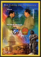 2013 Mao Tse-tung & Che Guevara Imperf Deluxe Sheet Containing 1 Value U/M - Mao Tse-Tung