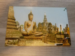 Budh'as Image At Wat Mahathat In The Sukhotai-Province - - Thaïlande