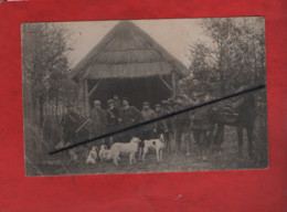 CPA Abîmée   -   Chasse , Chasseurs - Caza