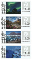 2018 Kalaallit Nunaat, Franking Labels - Date Cancellation - Set, Greenland, MNH - Gebruikt