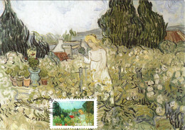 Carte Maximum YT 3871 VAN GOGH Mlle Gachet Dans Son Jardin, TBE 1er Jour 21 01 2006 Paris (75) Les Impressionnistes - 2000-2009