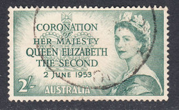 Australia 1953 Coronation, Cancelled, Sc# ,SG 266 - Used Stamps