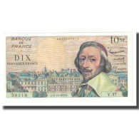 France, 10 Nouveaux Francs, 1959, G.Gouin D'Ambrières-P.Gargam-R.Tondu - 10 NF 1959-1963 ''Richelieu''