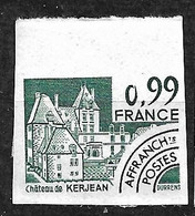 France  Non Dentelé  Préoblitéré N° 167 Château De Kerjean   Neuf  * (* ) B/TB   LE MOINS CHER DU SITE, - Imperforates