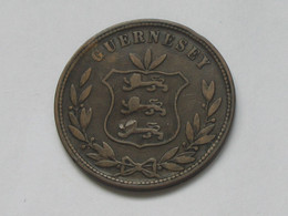 8 Doubles 1864 - GUERNESEY **** EN ACHAT IMMEDIAT **** - Guernsey