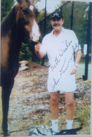 John Newcombe ( Australian Tennis Player) - Autografi
