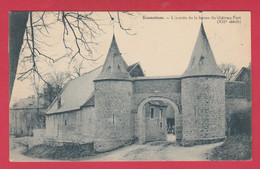 Ecaussines - L'entrée De La Ferme Du Château-Fort  ( XII E Siècle ) -1929 ( Voir Verso) - Ecaussinnes