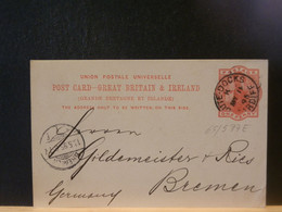 65/577AE   CP G.B.   1895 - Stamped Stationery