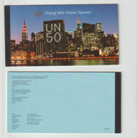 (D252) UNO Vienna Booklet 50 Jahre Vereinte Nationen MNH - Cuadernillos