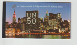 (D254) UNO Geneva Booklet Le Cinquantenaire De L'Organisation Des Nations Unies MNH - Cuadernillos