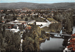 46-BRETENOUX-EN-QUERCY- LES BORDS DE LA CERE ET LE C.E.G -VUE AERIENNE - Bretenoux