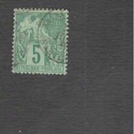 FRENCH COLONIES....1881:Yvert49 Used - Ohne Zuordnung