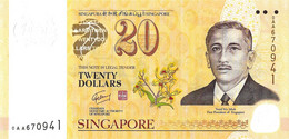 SINGAPOUR 2007 20 Dollar - P.53 Neuf UNC - Singapur