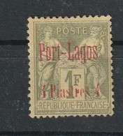 Port Lagos N° 6 Avec Charniére * Un Peu Forte - Unused Stamps