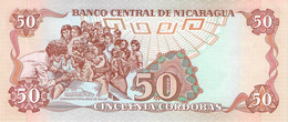 50 Cincuenta Cordobas  Banknote Nicaragua UNC - Nicaragua
