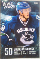 Canucks Vancouver Brendan Gaunce - 2000-Nu