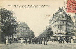 75017 - PARIS - Le Rond-Point De L'Avenue De Villiers Et Du Boulevard De Courcelles - Arrondissement: 17