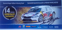 BRR Raimund Baumschlager / Pirmin Winklhofer - Autographes