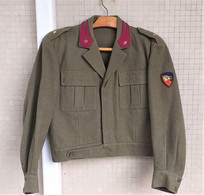 Giacchino Da Ufficiale Bersaglieri E.I. Anni '50/60 Divisione Ariete Eccellente - Uniforms