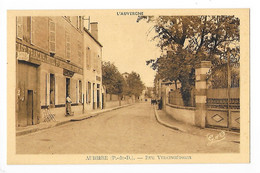 AUBIERE  (cpa 63)  Rue Vercingétorix - Café Français   -  L 1 - Aubiere