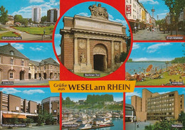 13 - Deutschland - Wesel Am Rhein , Zitadelle , Yachthafen , Aue-See - Gelaufen 1985 - Wesel