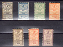 Roumanie 1903, Prince Charles 1er , Et Hôtel Des Postes, 145 / 151 *, Cote 325 € - Autres & Non Classés