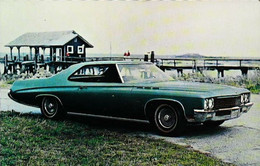 ► BUICK LeSabre Custom Sport Coupe 1971 - Publicté Automobile Américaine (Litho.U.S.A) - Roadside - Rutas Americanas