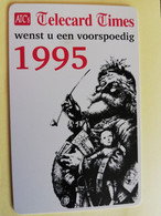 NETHERLANDS  ADVERTISING CHIPCARD HFL 2,50   CRE 057 TELECARD TIMES 1995 CHRISTMAS     MINT    ** 3772** - Privadas