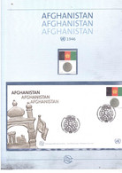 5.10.2006 AFGHANISTAN FRANCOBOLLO BUSTA E MONETA - Cartas & Documentos