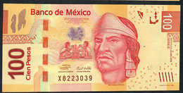 MEXICO P124b 100 PESOS 2009   Serie E   #X822-- UNC. - Mexique