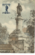 CARTE MAXIMUM POLOGNE 1955 WARSAW STATUES - Maximumkarten