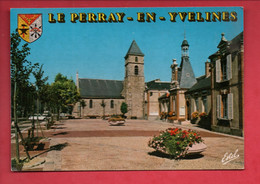 78 - LE PERRAY-EN-YVELINES . L'ÉGLISE SAINT-ÉLOI ET LA MAIRIE - Réf. N° 27002 - - Le Perray En Yvelines