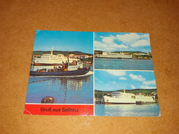 Sassnitz, Boats, Germany, 1980 Stamp - Sassnitz
